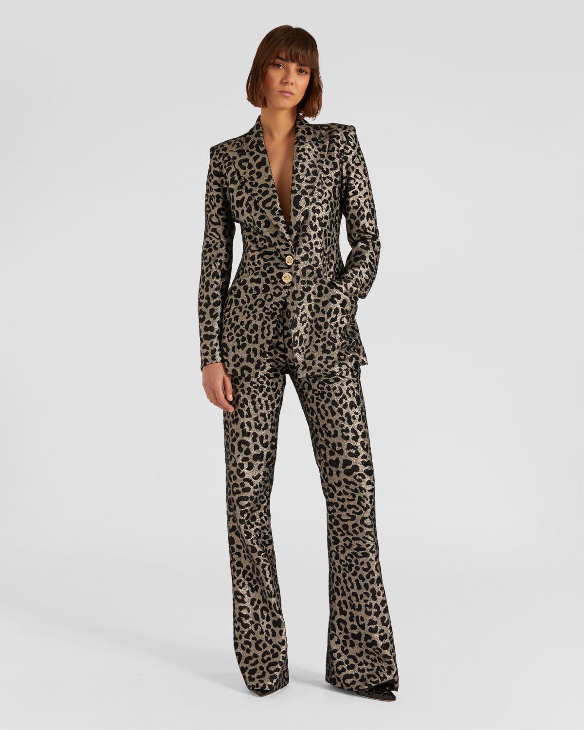 Animalier tailored pants | hide_category, -40%, OUTLET | Genny