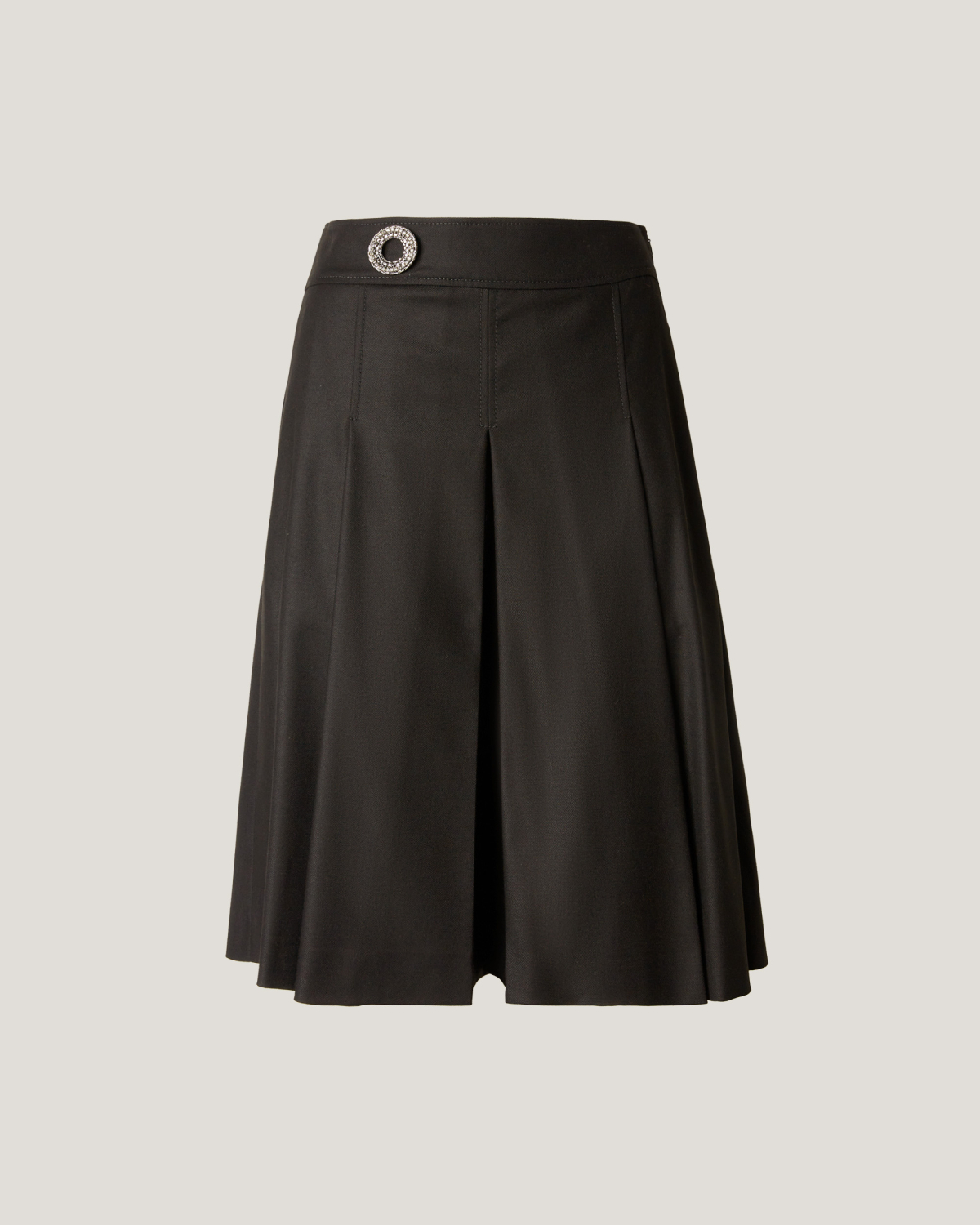 Wide leg wool shorts | hide_category, -40%, OUTLET | Genny