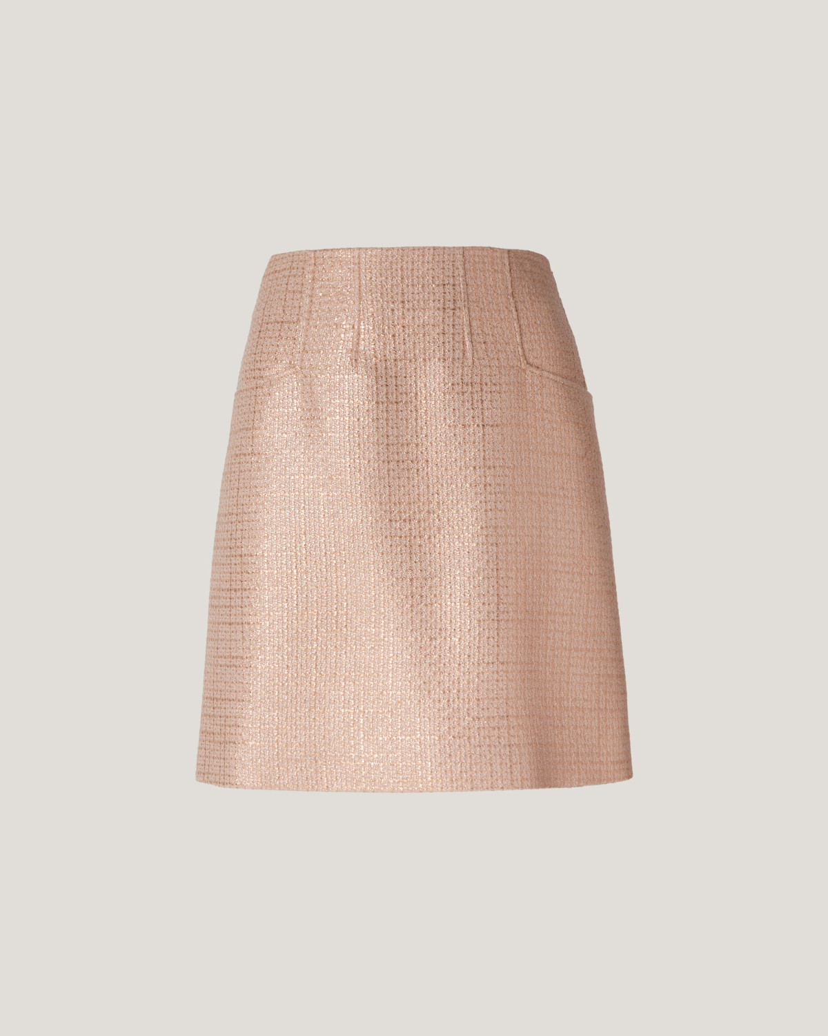 Tweed laminated mini skirt | hide_category, -40%, OUTLET | Genny