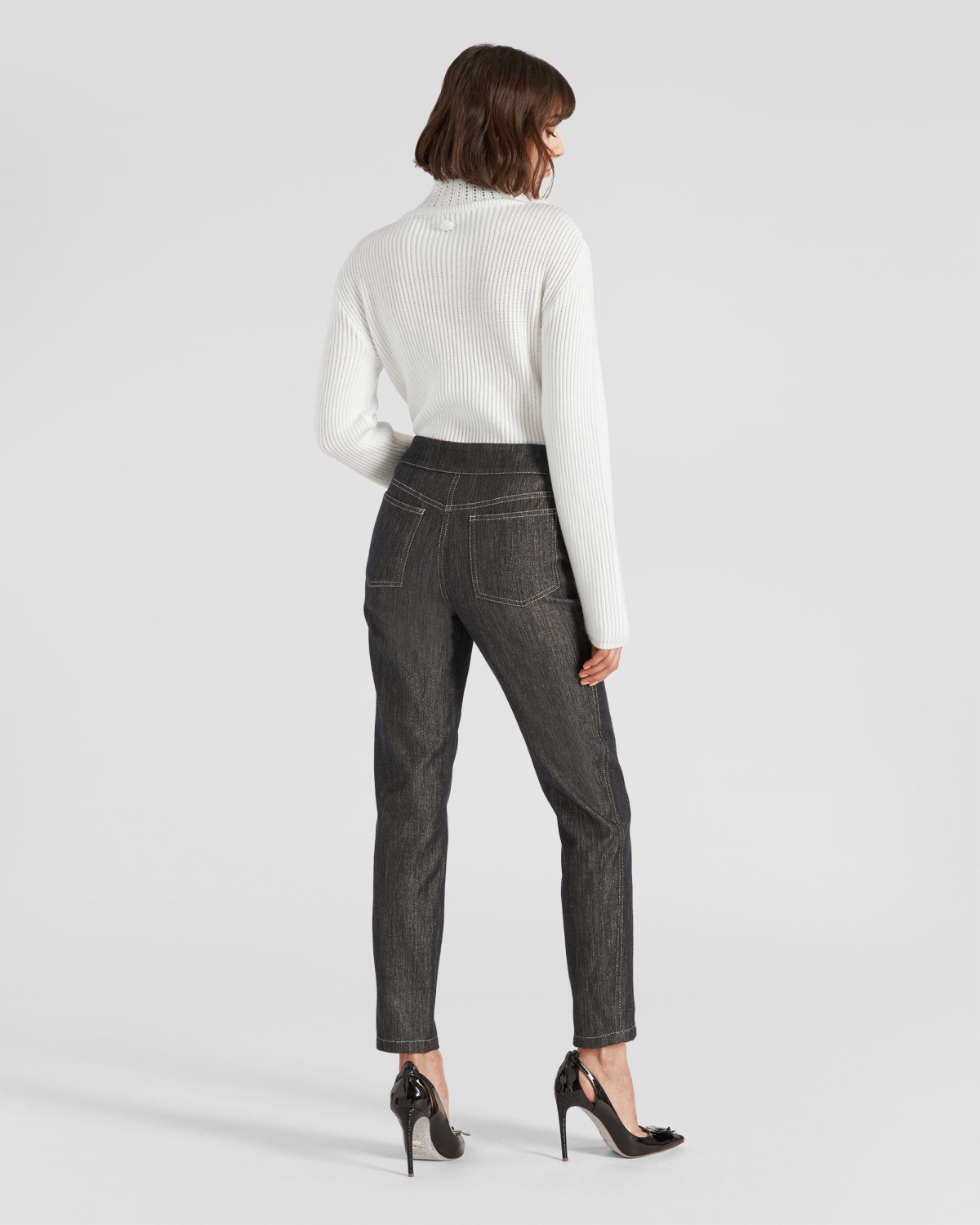 Rhinestoned turtleneck | hide_category, -40%, OUTLET | Genny