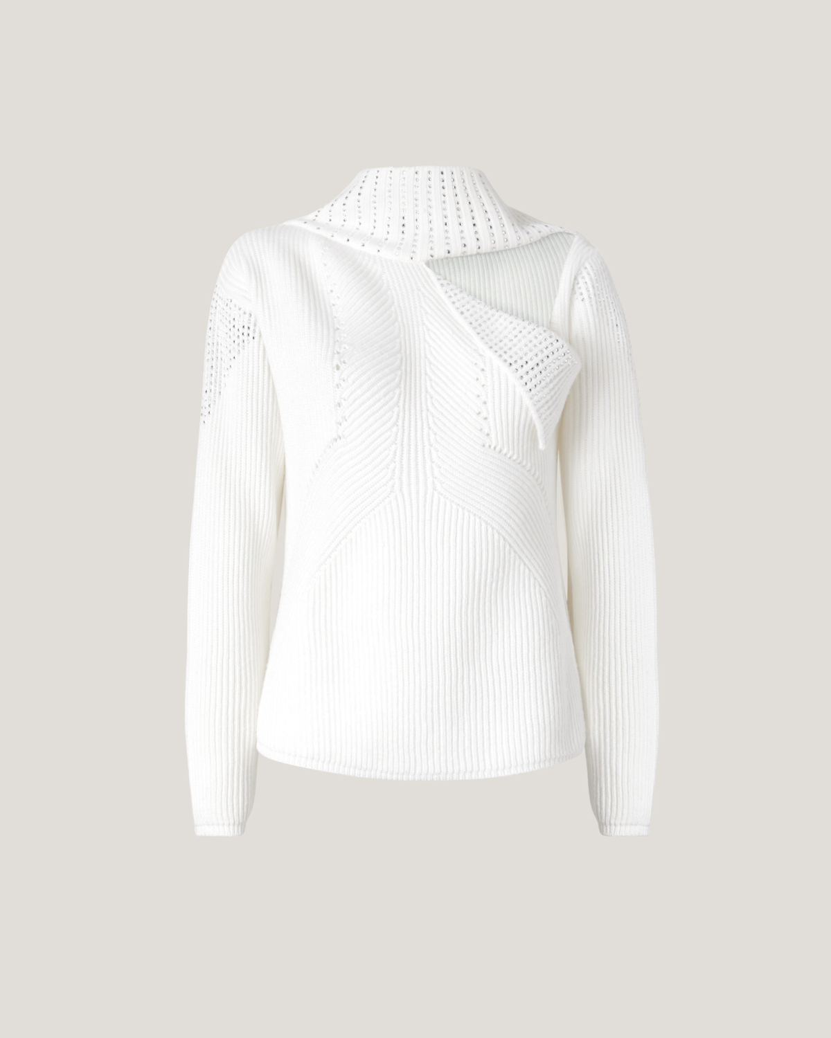 Cut-out rhinestone sweater | hide_category, -40%, OUTLET | Genny