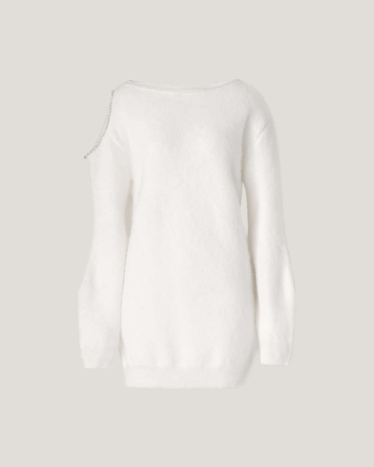 Cut-out rhinestone sweater | hide_category, -40%, OUTLET | Genny