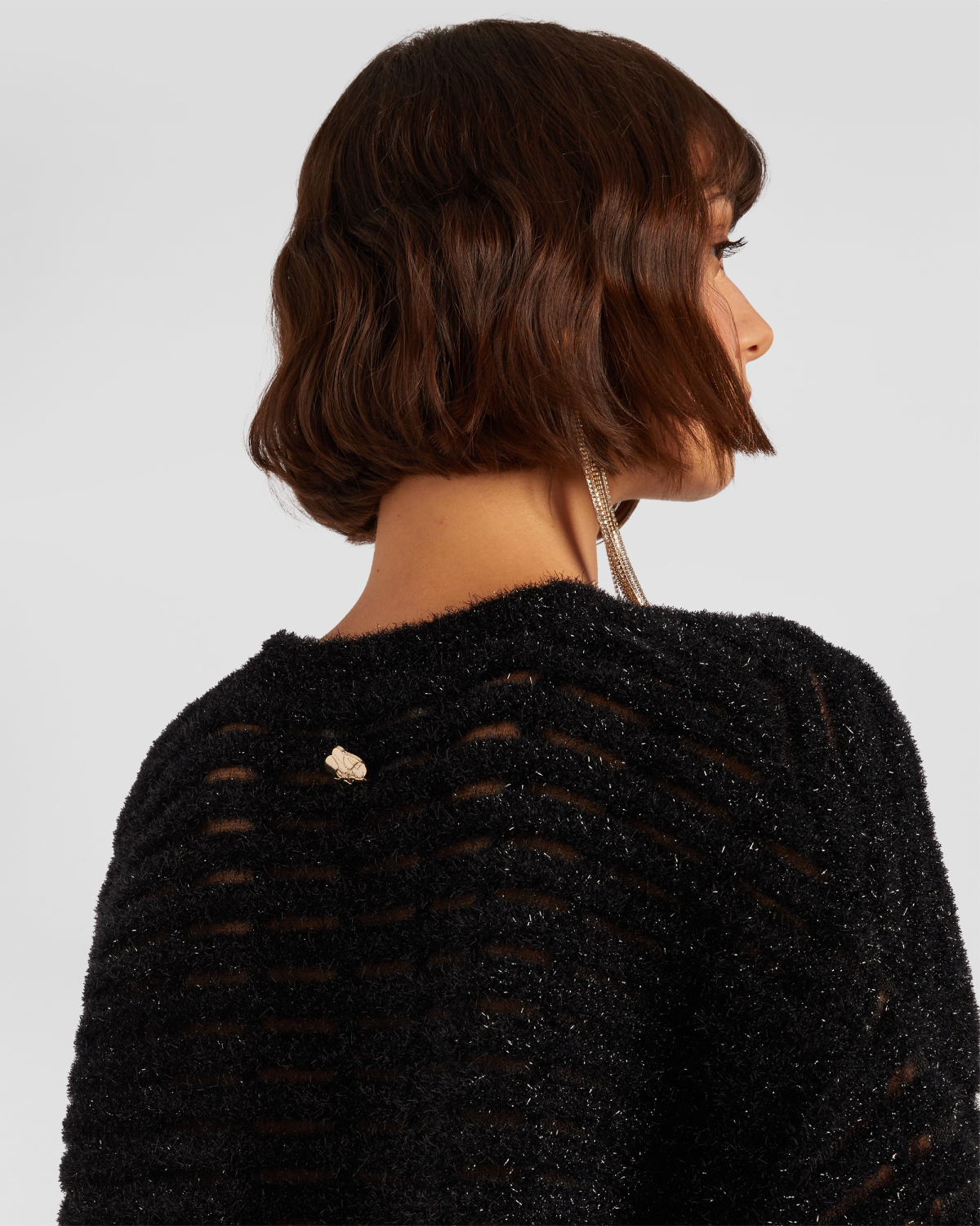 Iconic V-neck sweater | hide_category, -40%, OUTLET | Genny