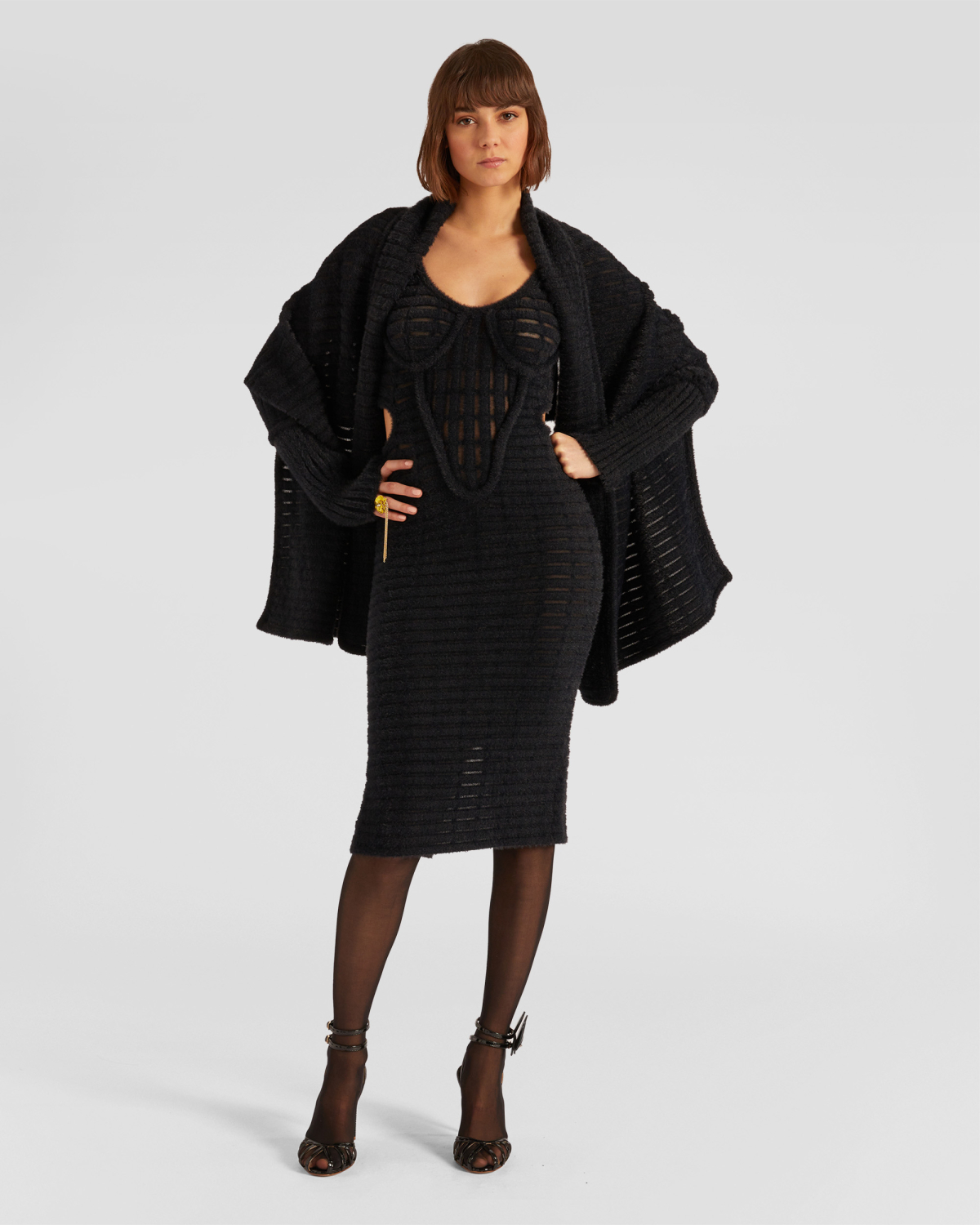 Asymmetrical cardigan | hide_category, -40%, OUTLET | Genny