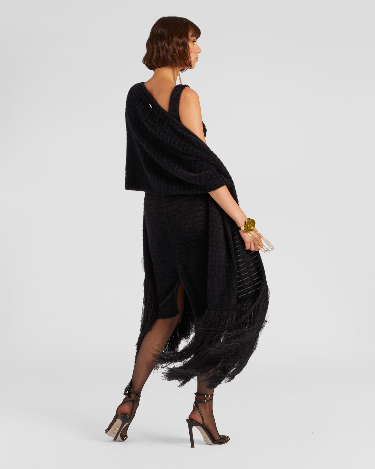 Iconic knit scarf | hide_category, -40%, OUTLET | Genny