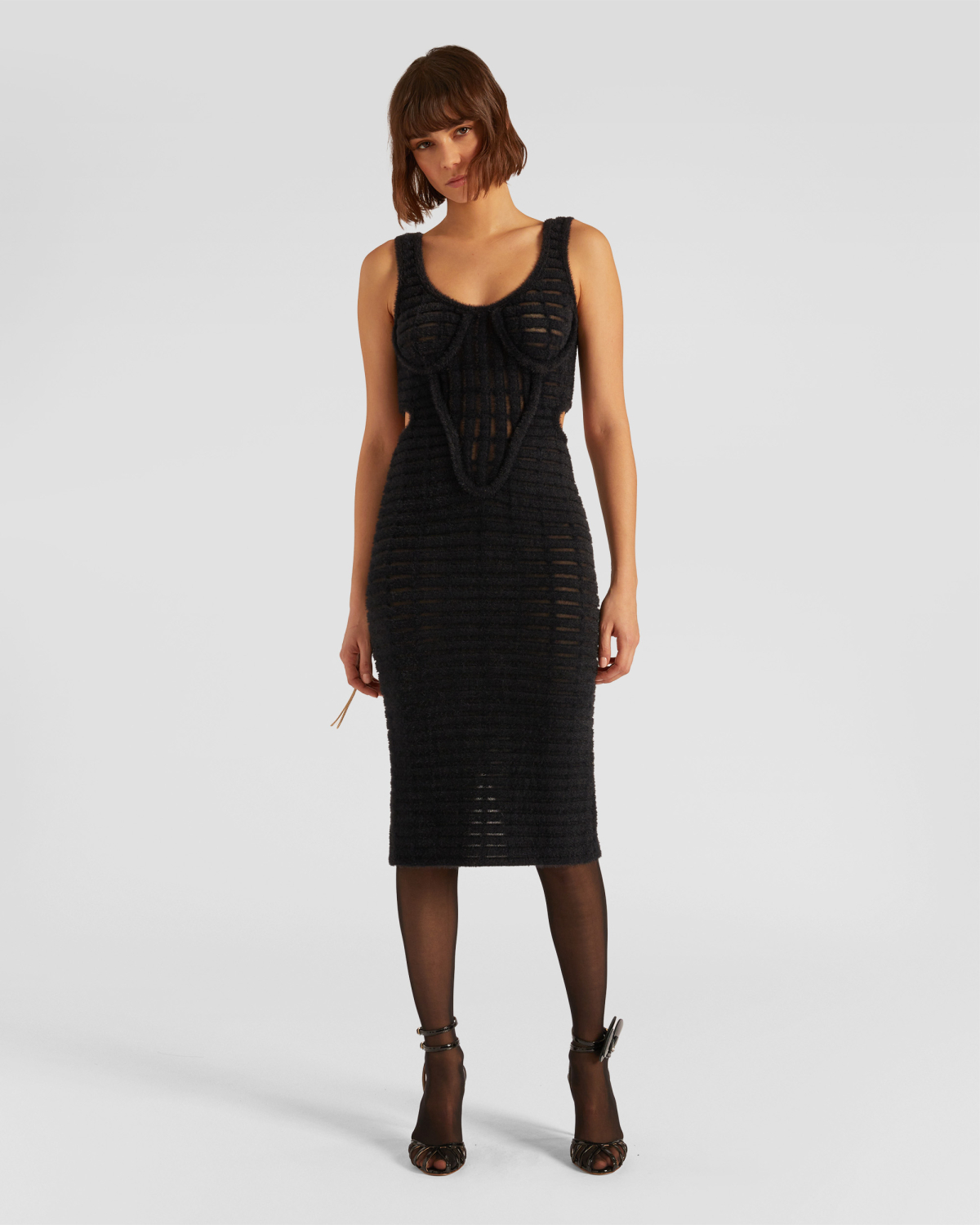 Iconic thick knit dress | hide_category | Genny