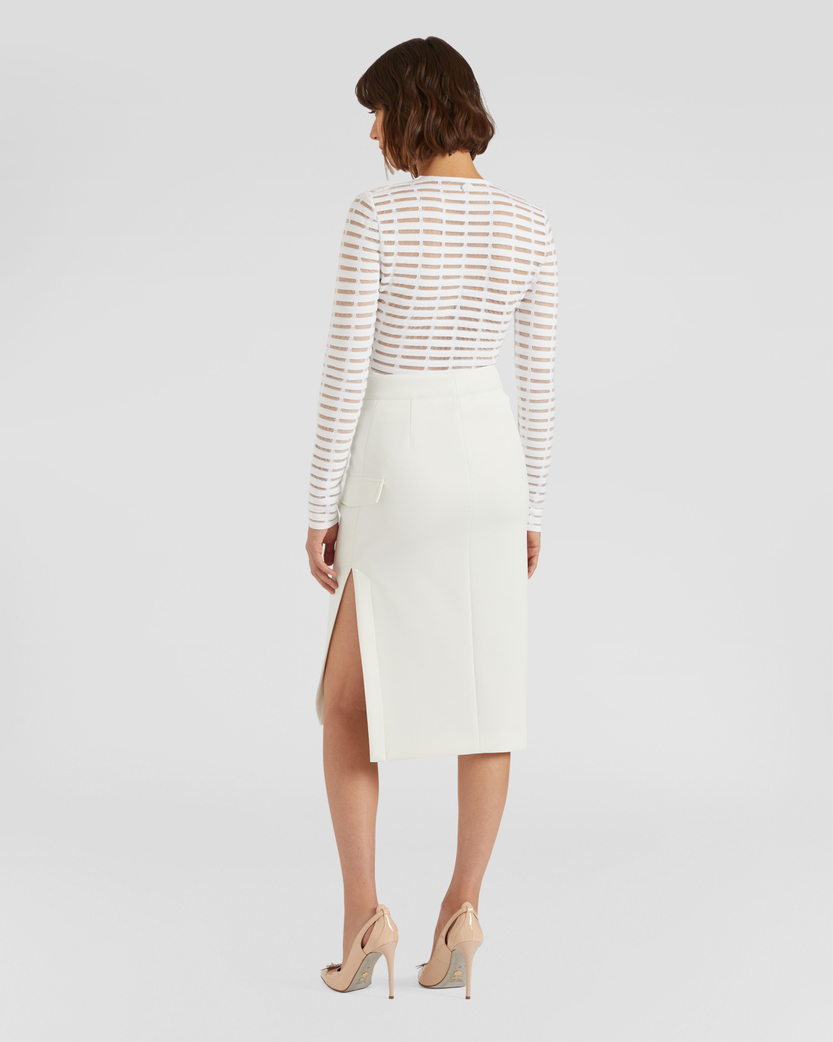 Iconic sheath knit sweater | hide_category, -40%, OUTLET | Genny