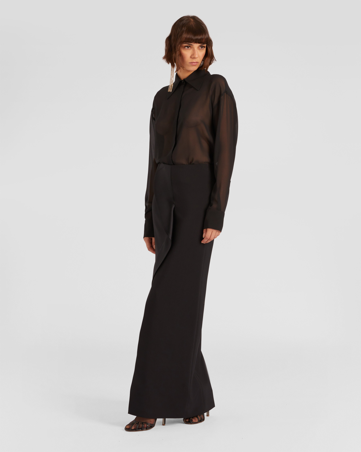 Silk Long-sleeved shirt | hide_category, -40%, OUTLET | Genny
