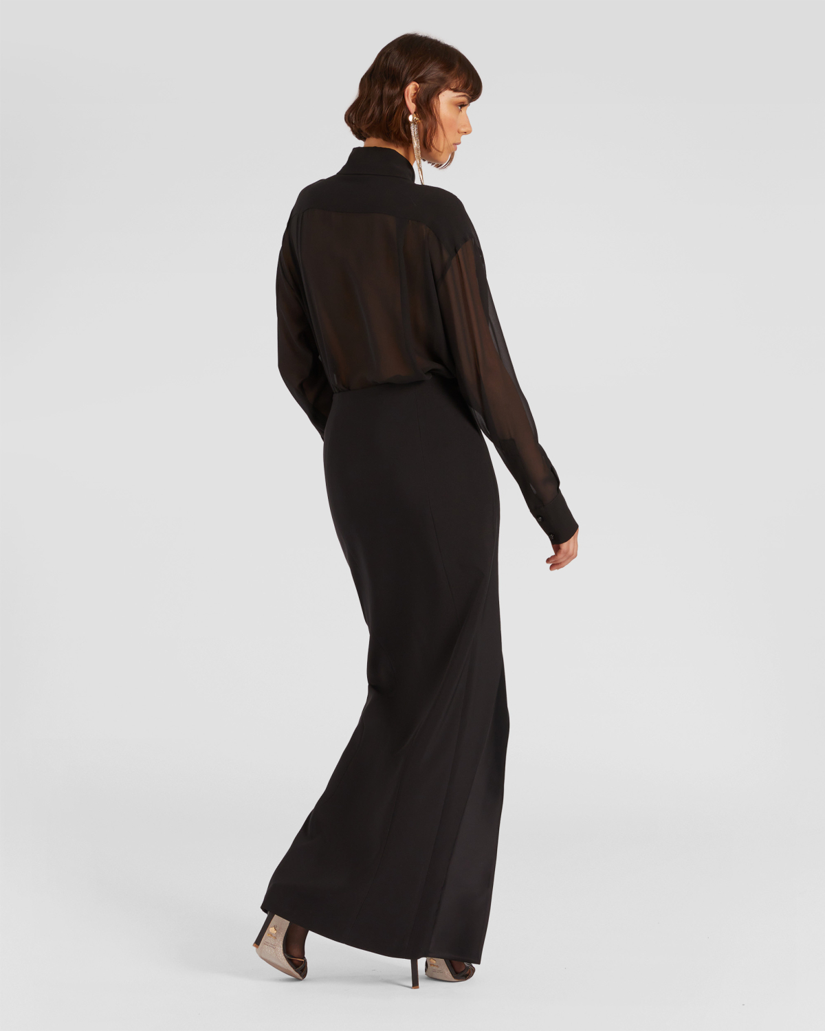 Silk Long-sleeved shirt | hide_category, -40%, OUTLET | Genny