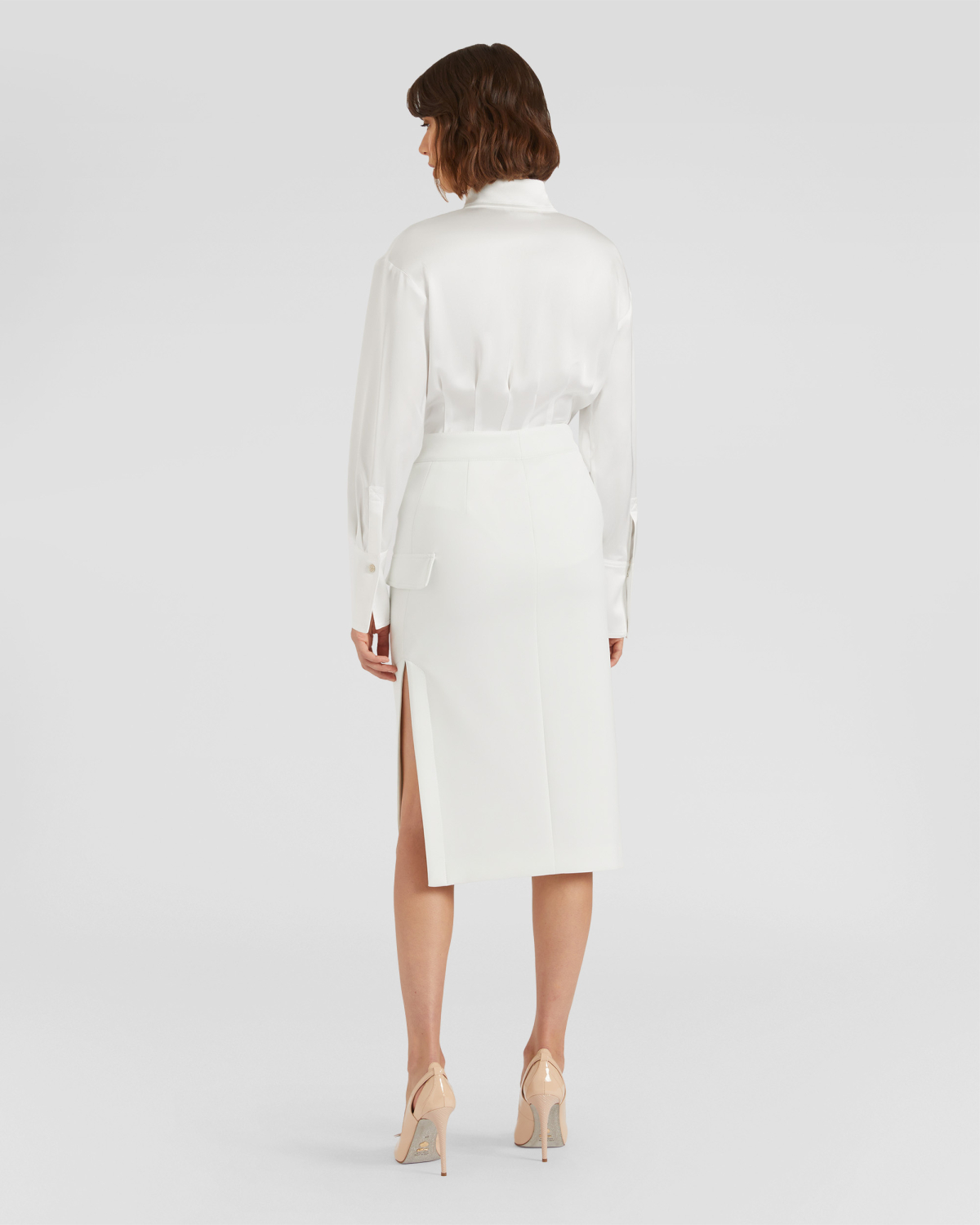 Shirt with pleats at the waist | hide_category, -40%, OUTLET | Genny