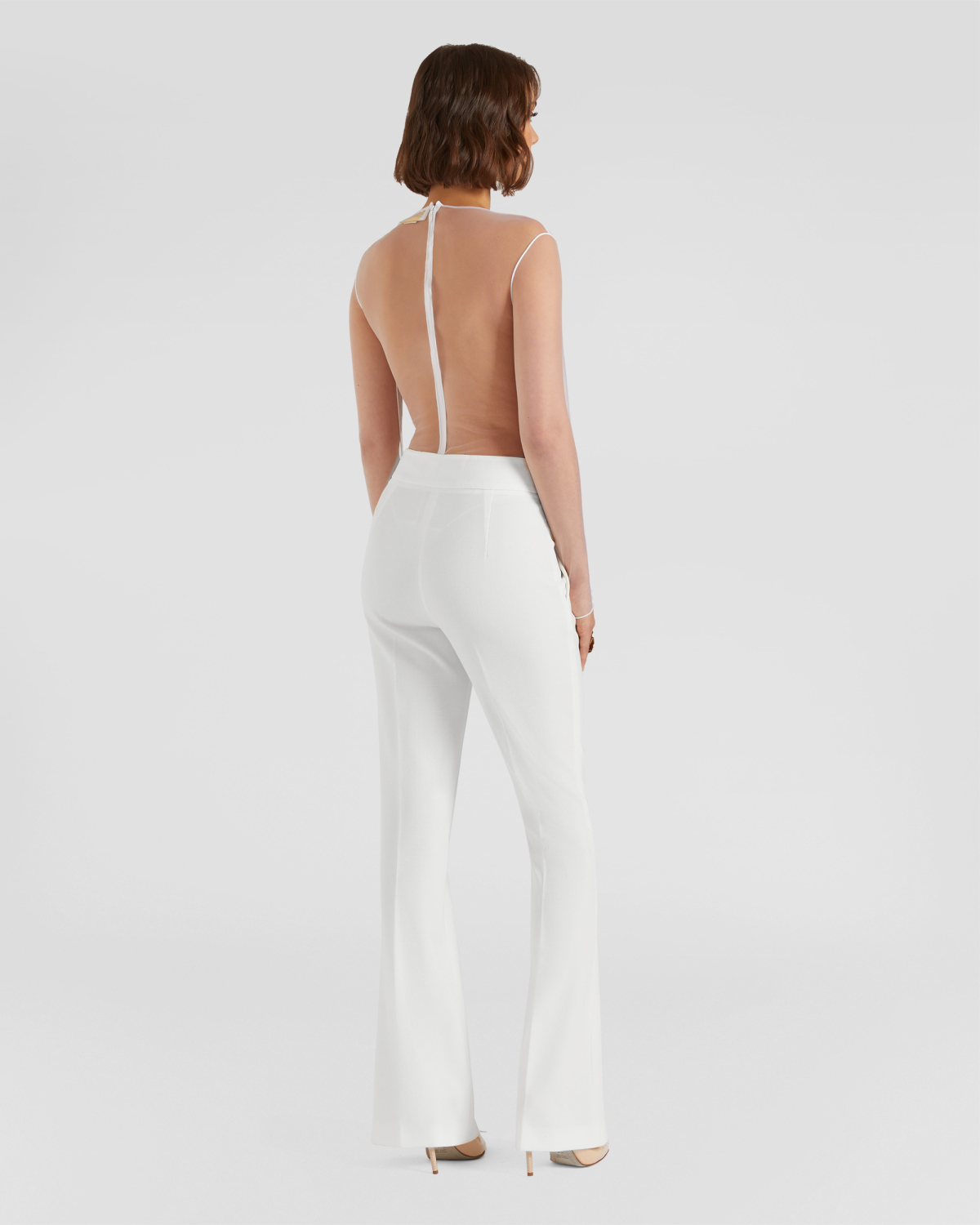 Sleek rhinestone bodysuit | hide_category | Genny