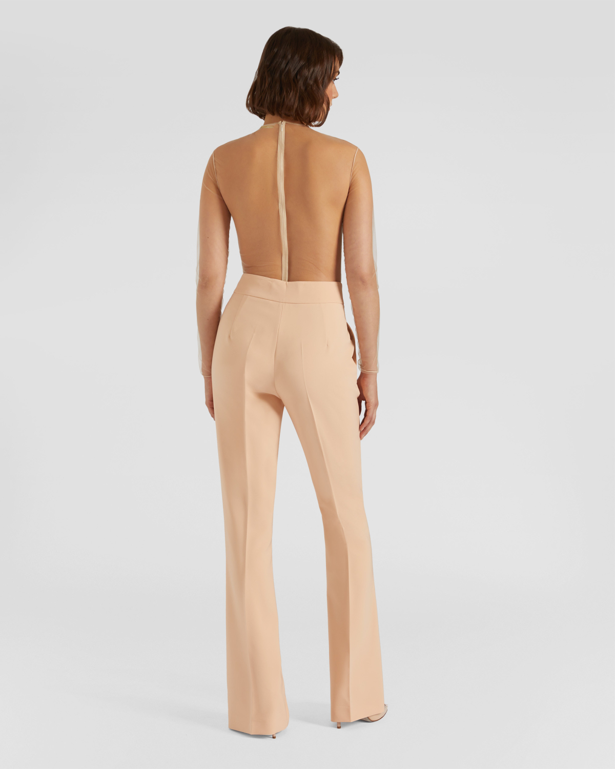 Sleek rhinestone bodysuit | hide_category, -40%, OUTLET | Genny
