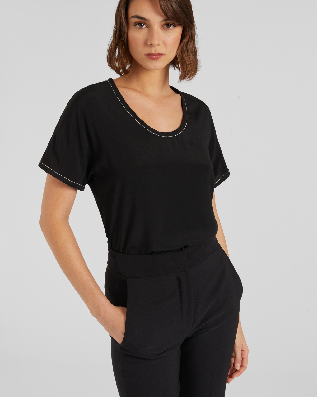 Short sleeve top | hide_category, -40%, OUTLET | Genny