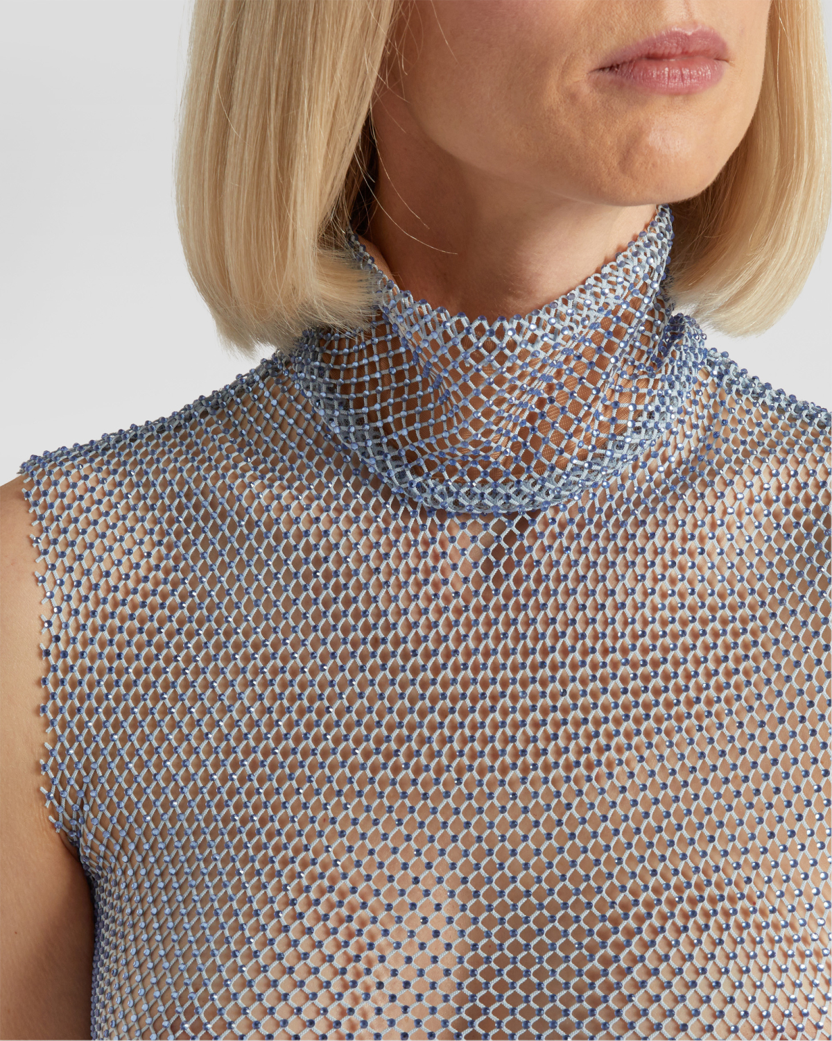 Rhinestone mesh top | Strass, Ricercabili | Genny