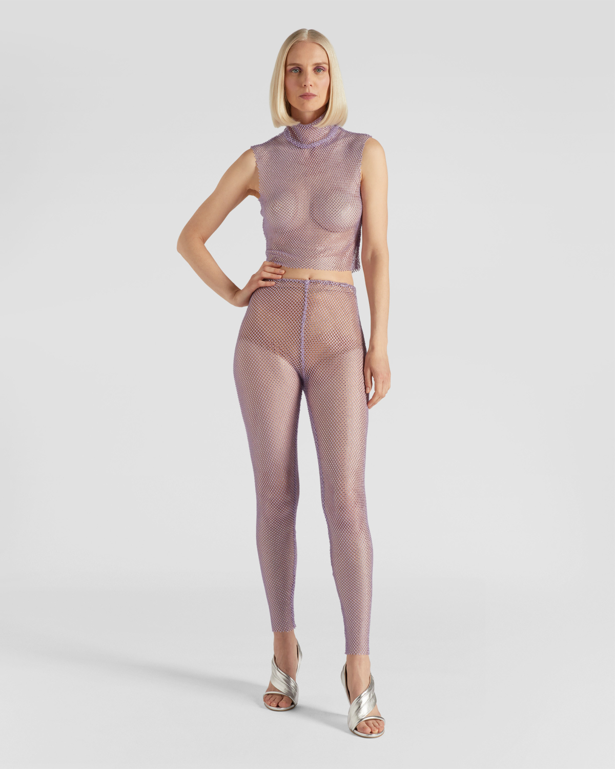 Rhinestone mesh top | Strass, Ricercabili | Genny