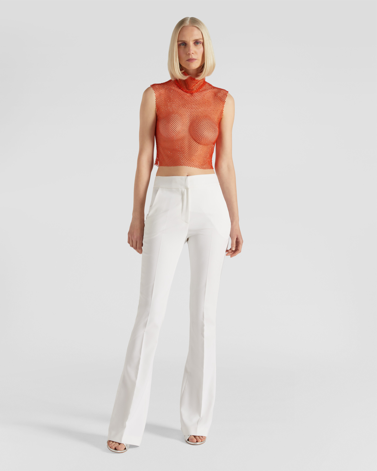 Rhinestone mesh top | Strass, Ricercabili | Genny