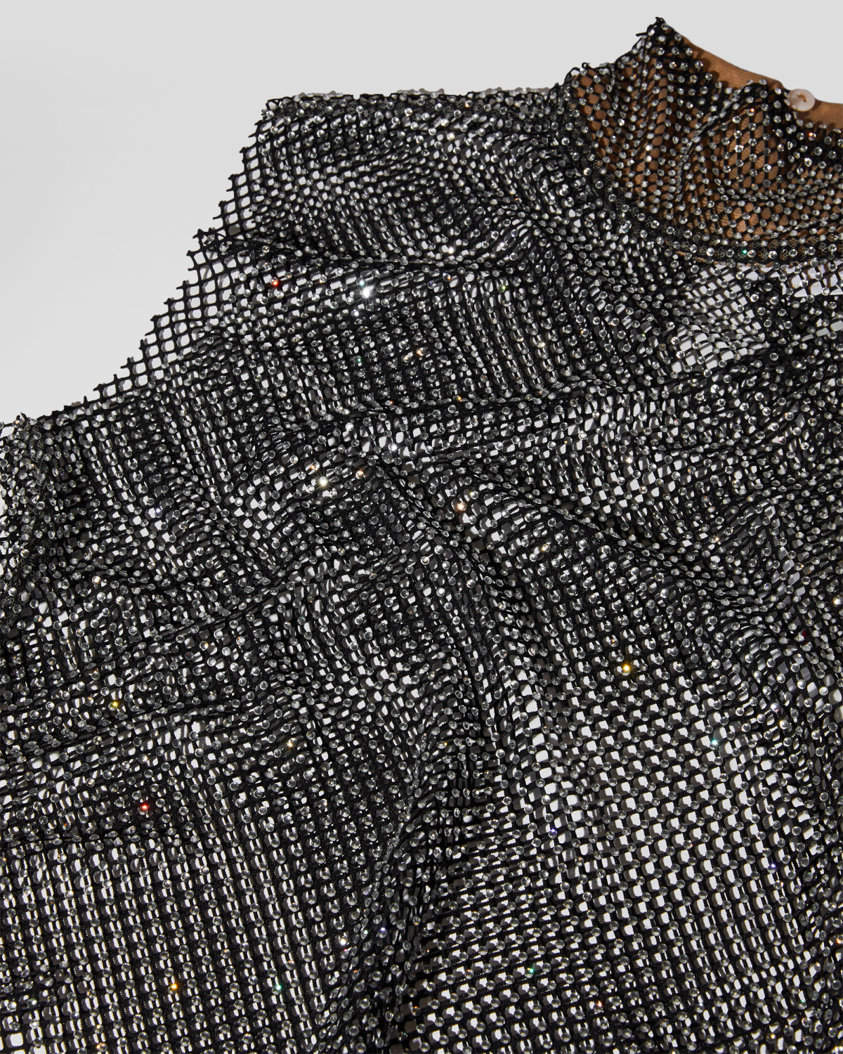 Rhinestone mesh top | Strass, Ricercabili | Genny