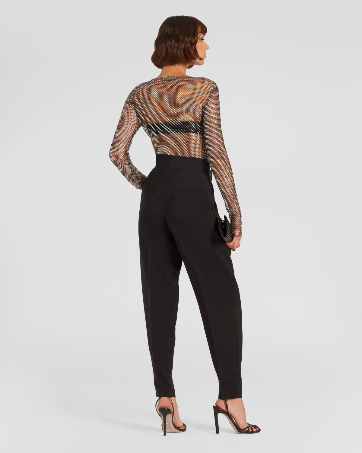 Rhinestone mesh top | Strass, Ricercabili | Genny
