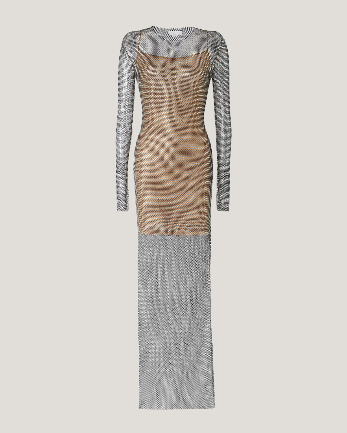 Long rhinestoned dress | Strass, Ricercabili, Evening Essential, Highlights | Genny