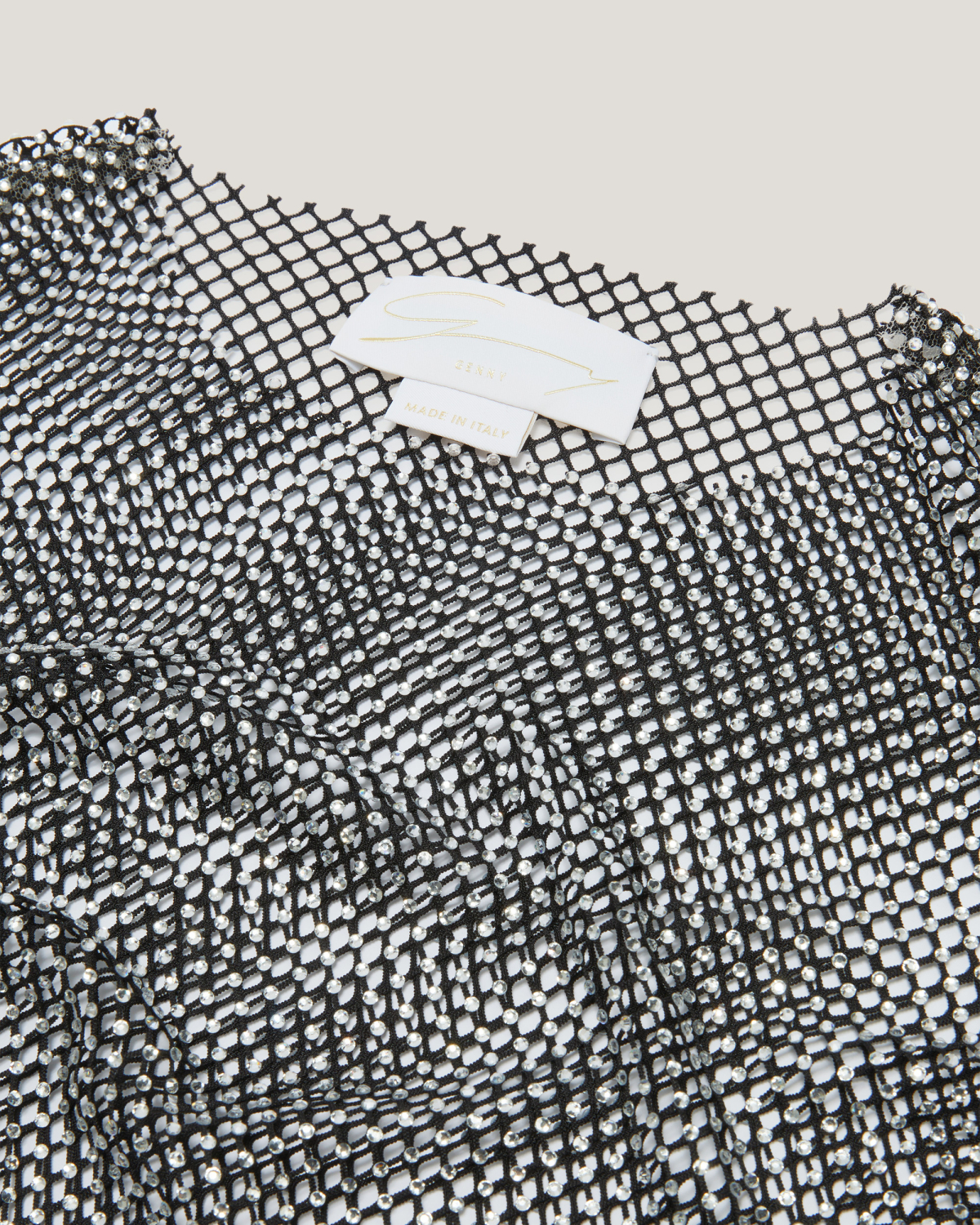Long rhinestoned dress | Strass, Ricercabili, Evening Essential, Highlights | Genny
