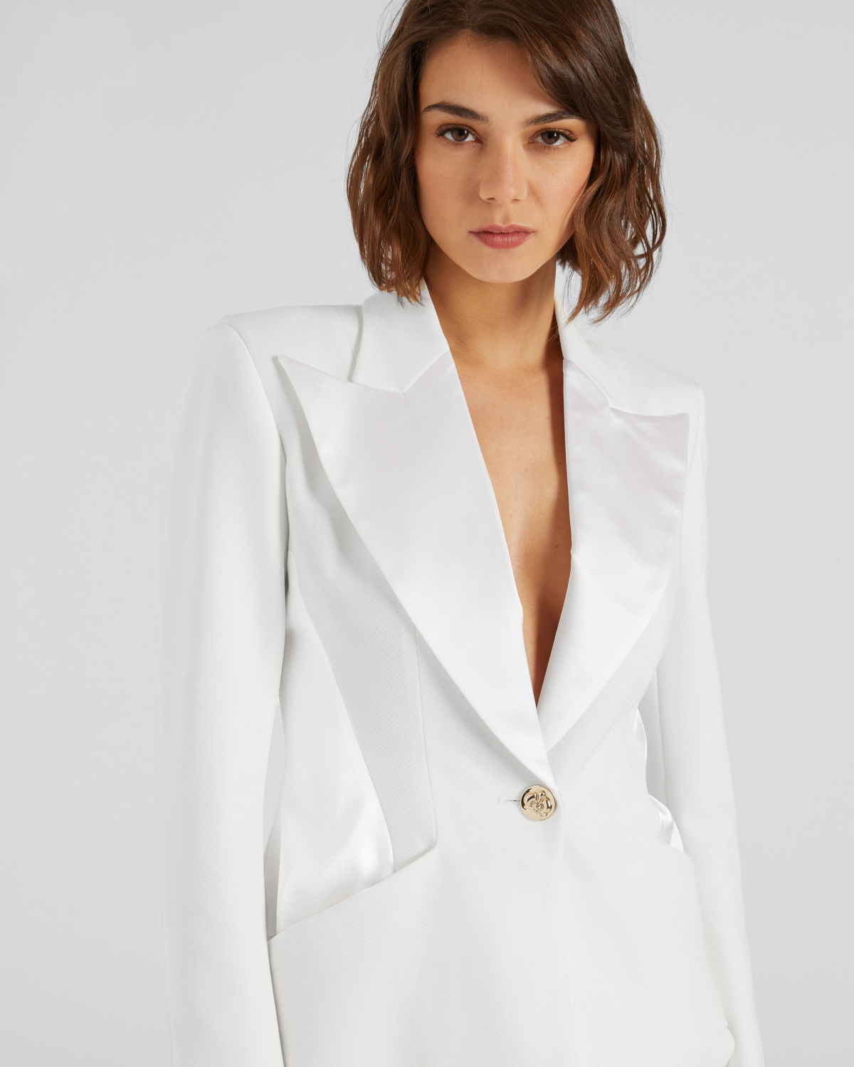 Wool single-breasted blazer | hide_category, -40%, OUTLET | Genny