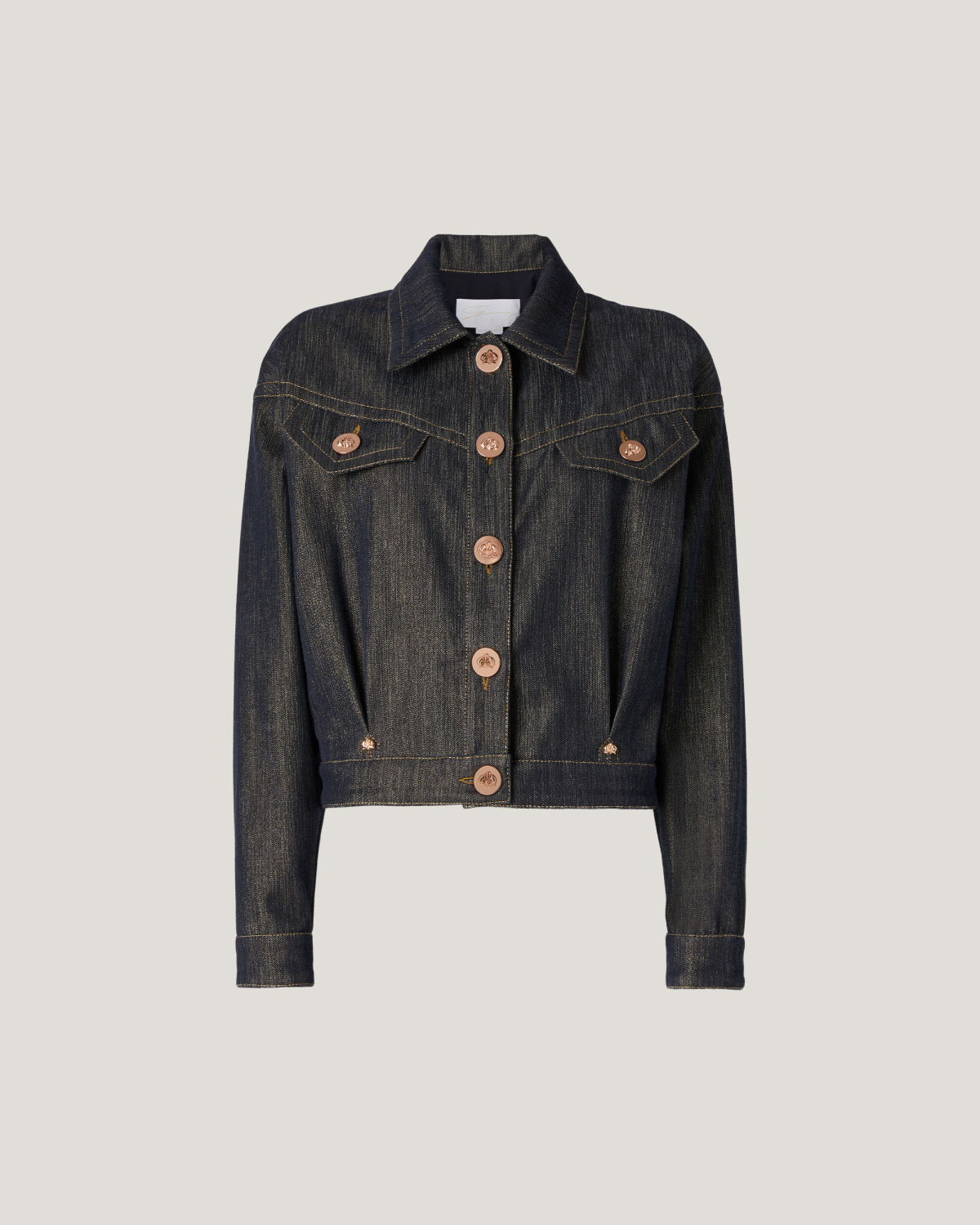 Embroidered denim jacket | hide_category, -40%, OUTLET | Genny