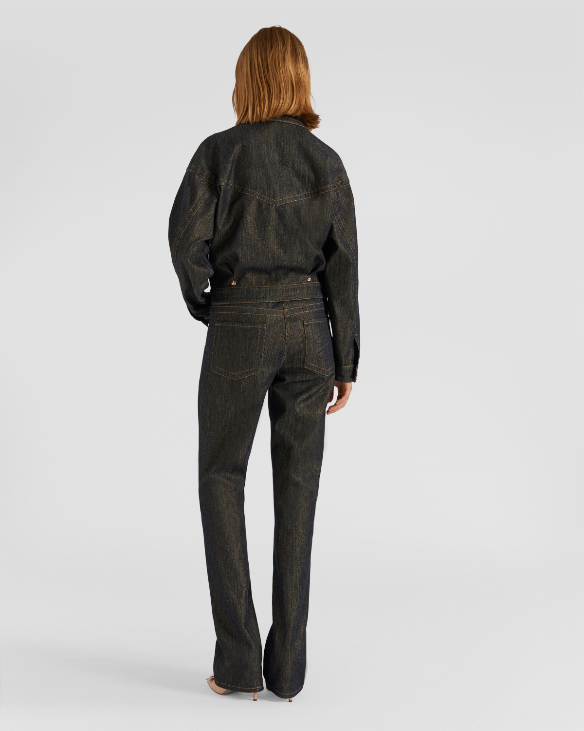 Embroidered denim jacket | hide_category, -40%, OUTLET | Genny