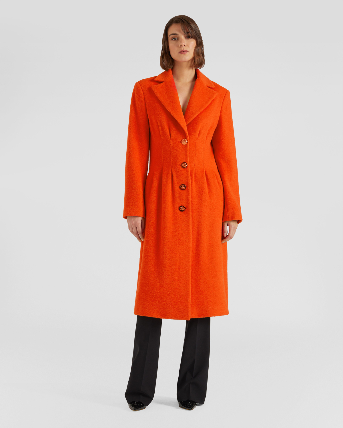Single-breasted coat | hide_category, -40%, OUTLET | Genny