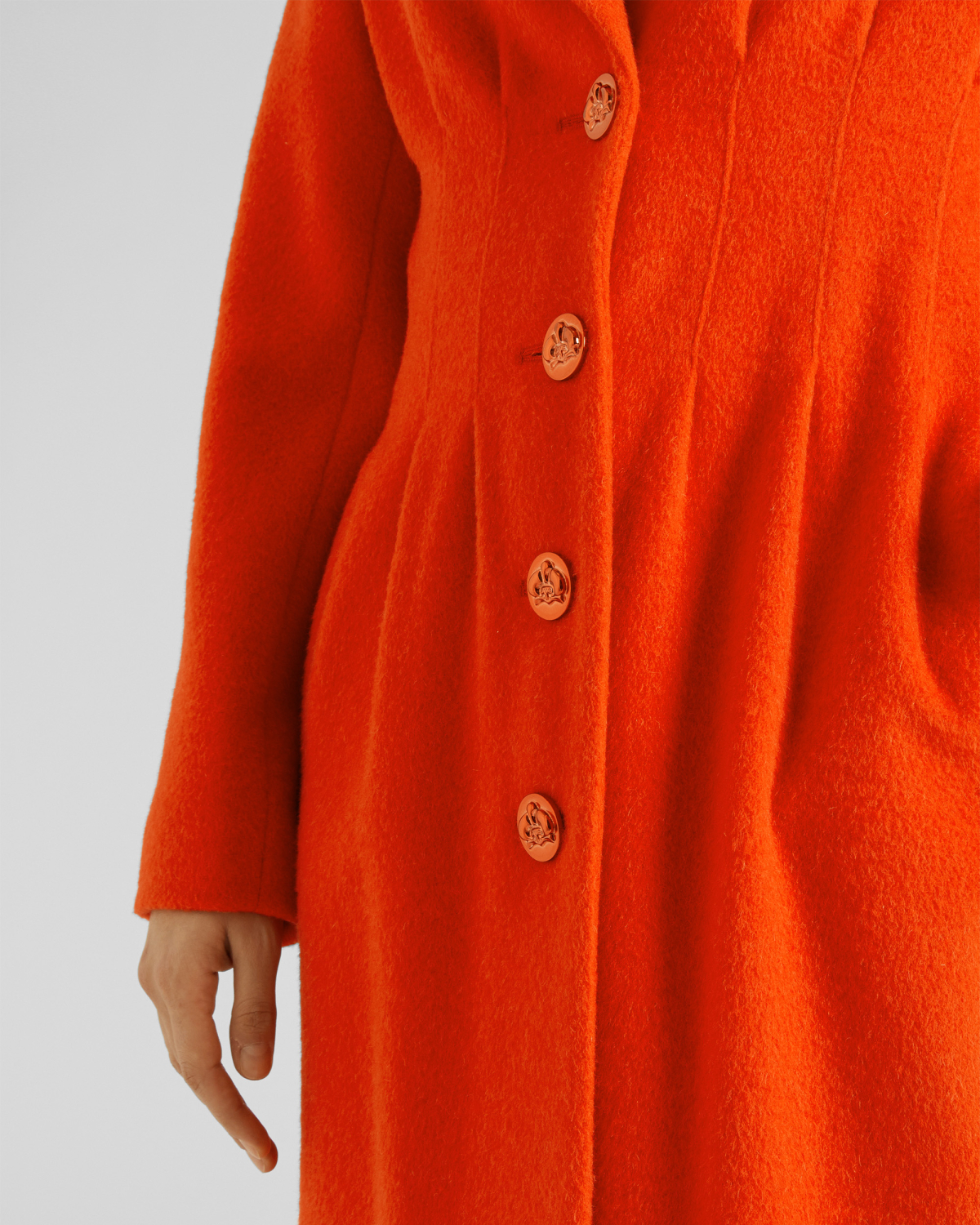 Single-breasted coat | hide_category, -40%, OUTLET | Genny