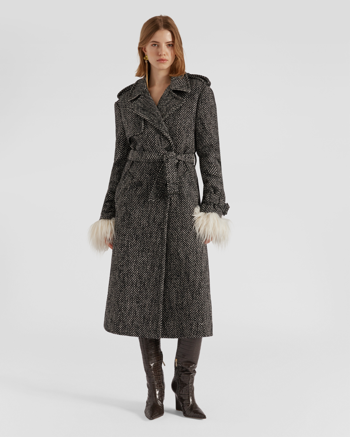 Trench overcoat | hide_category, -40%, OUTLET | Genny