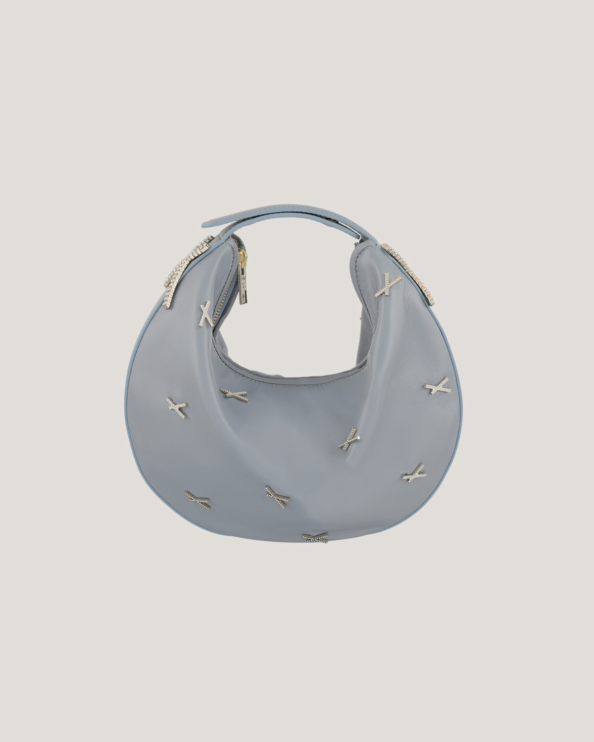 Fortune bag in nappa leather with X details | Bags, Ricercabili | Genny