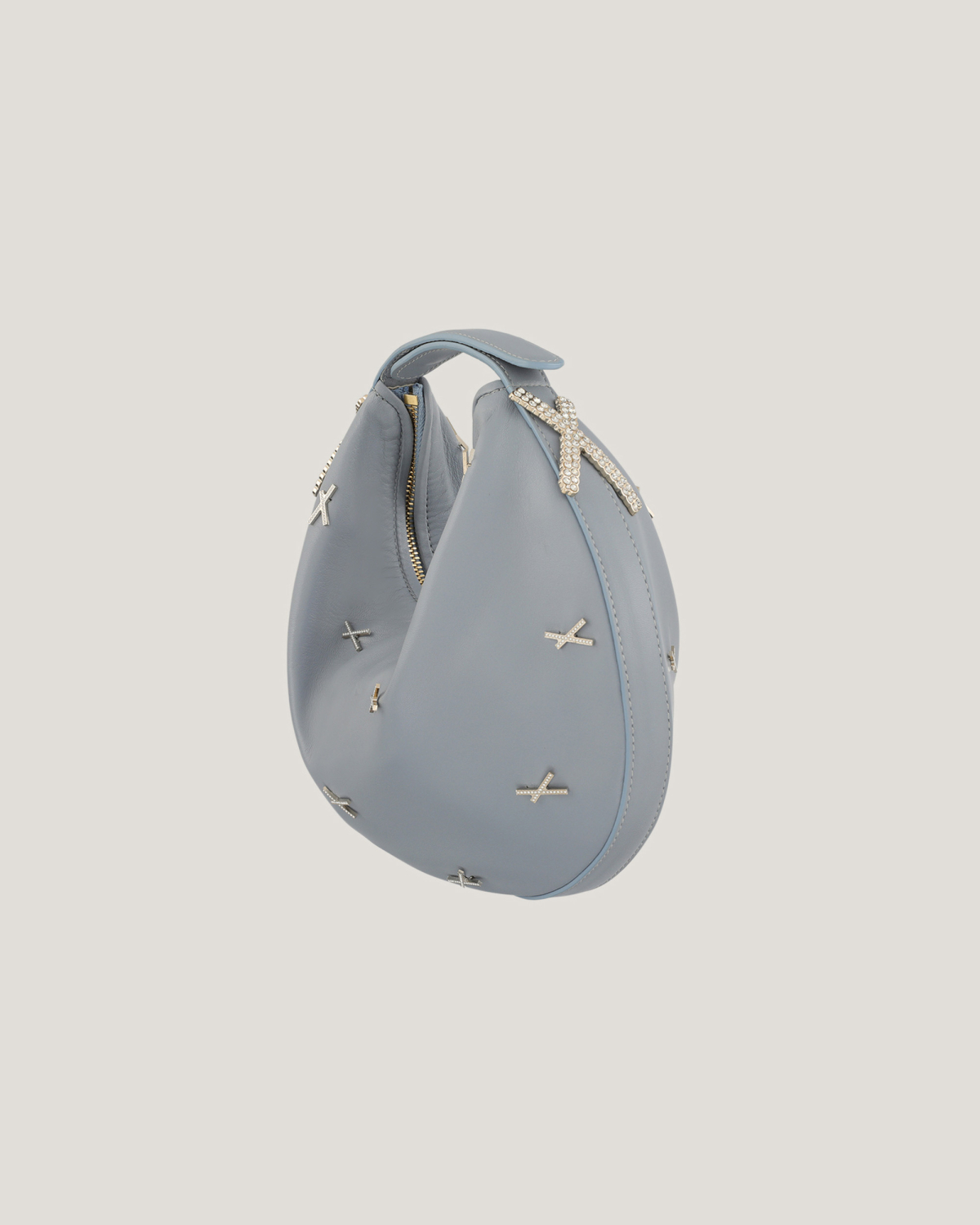 Fortune bag in nappa leather with X details | Bags, Ricercabili | Genny