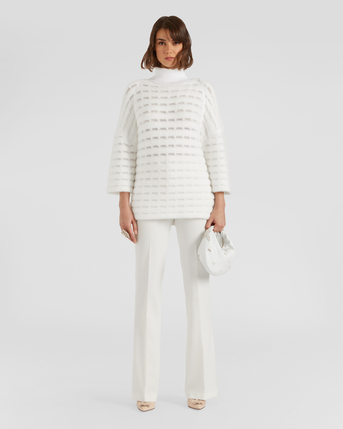 Oversized high-neck sweater | hide_category, -40%, OUTLET | Genny