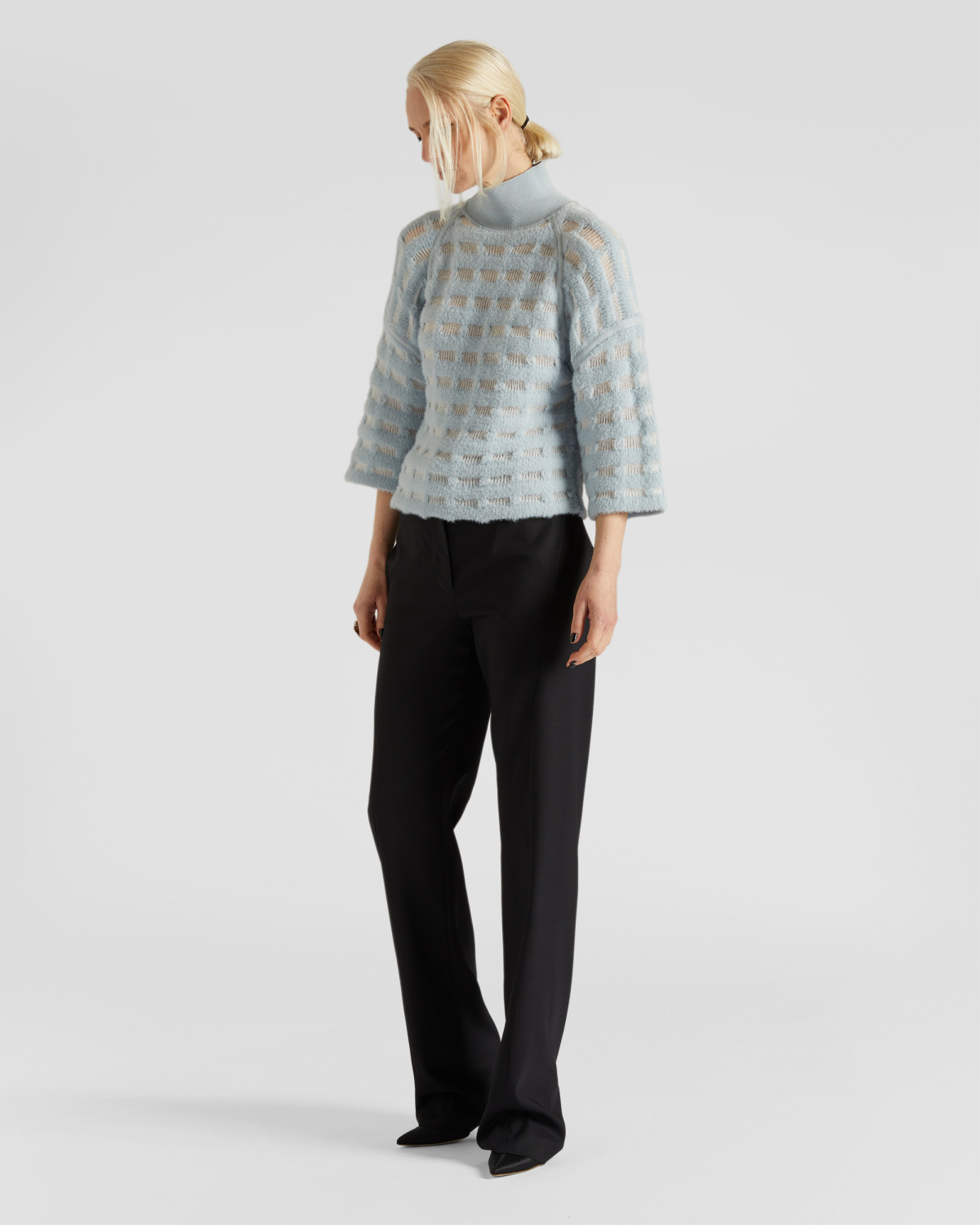 Oversized high-neck sweater | hide_category, -40%, OUTLET | Genny