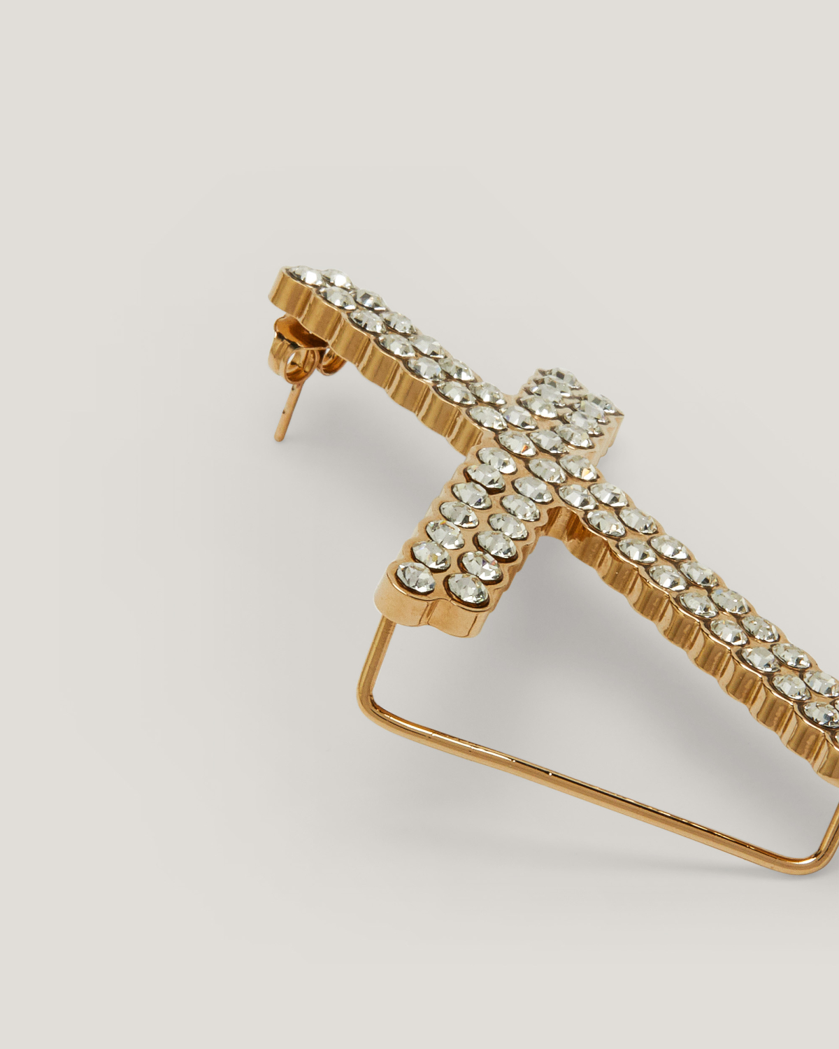X rhinestone earring | Jewelry, Ricercabili, Valentine's Gifts, Earrings, Accessories | Genny