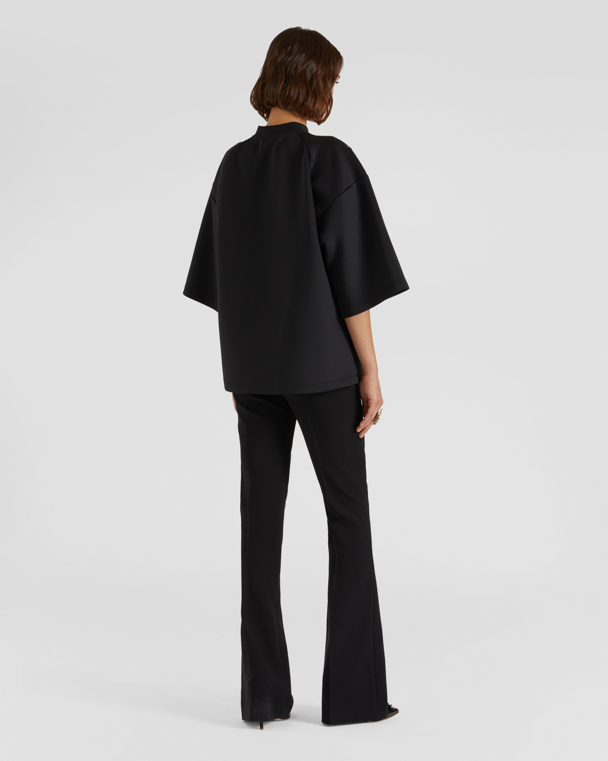 Oversized short-sleeve sweatshirt | hide_category, -40%, OUTLET | Genny