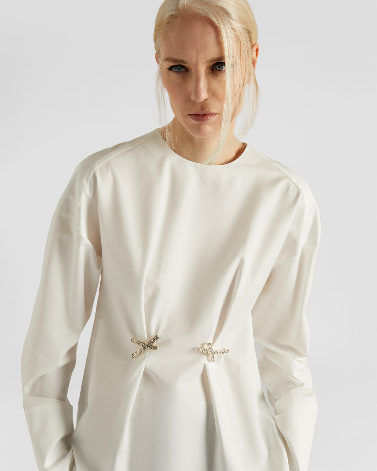 Shirt-style sweatshirt | hide_category, -40%, OUTLET | Genny