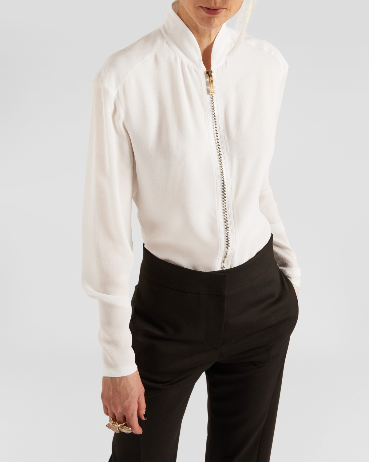 Zip-up shirt | hide_category, -40%, OUTLET | Genny