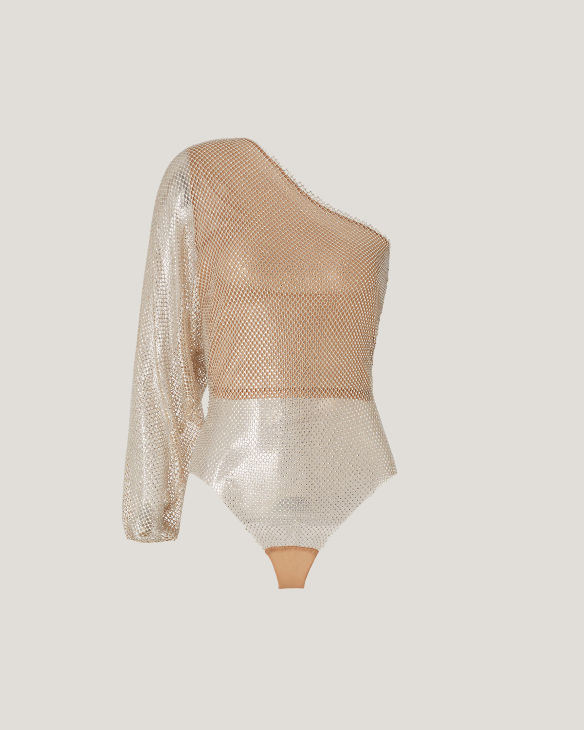 One-shoulder long-sleeve bodysuit | -40% | Genny