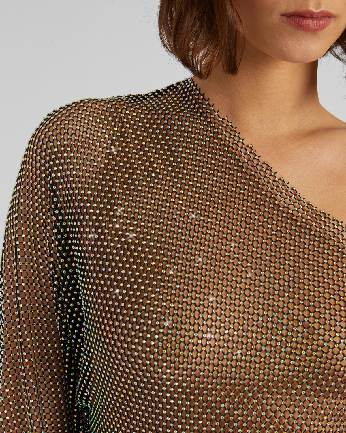 One-shoulder long-sleeve bodysuit | hide_category, -40% | Genny
