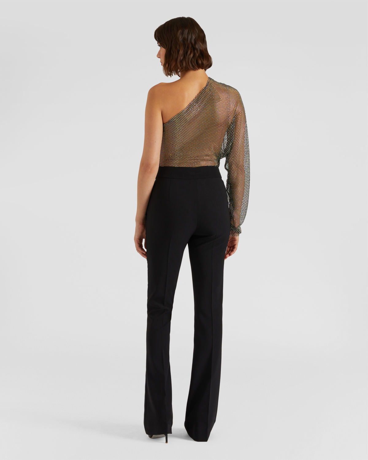One-shoulder long-sleeve bodysuit | hide_category, -40% | Genny