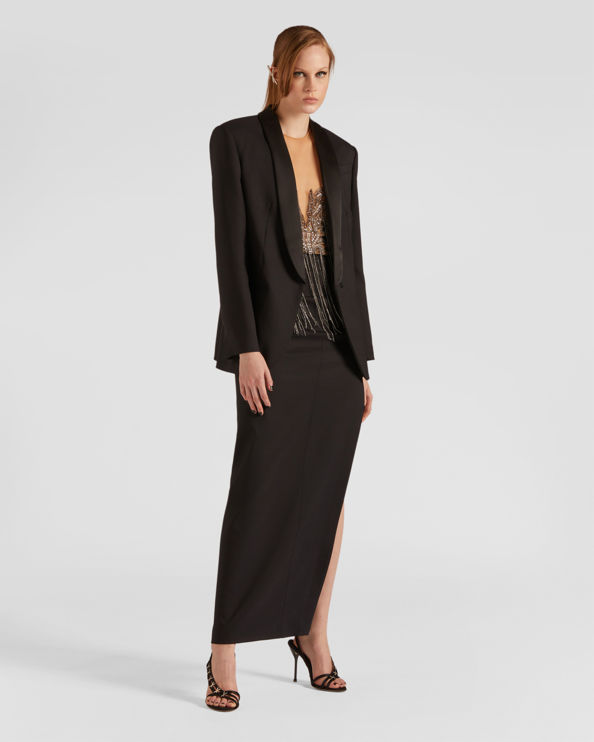 Jacket with shawl lapels | hide_category, -40%, OUTLET | Genny