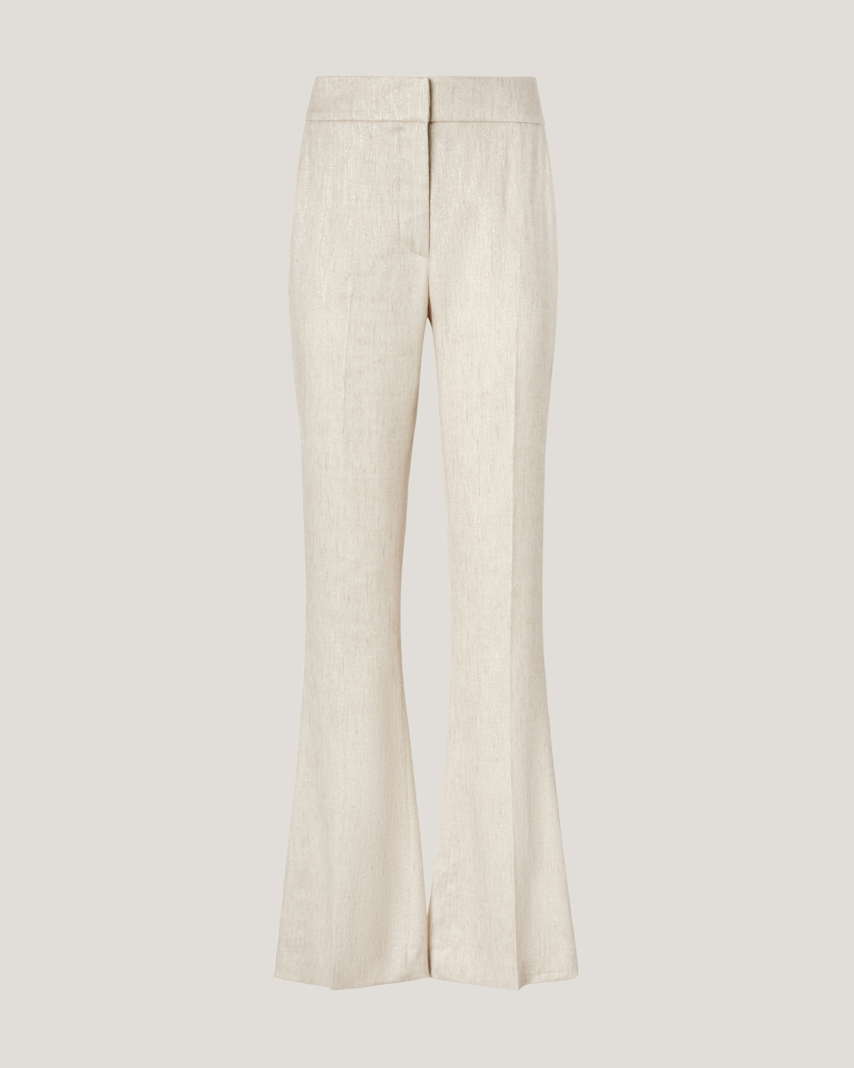 Tailored linen-blend pants | | Genny