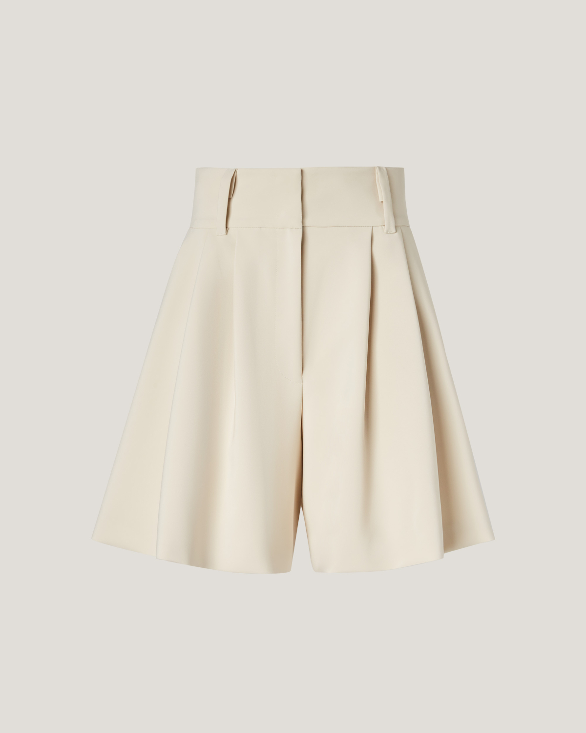 High-waisted cady shorts | | Genny
