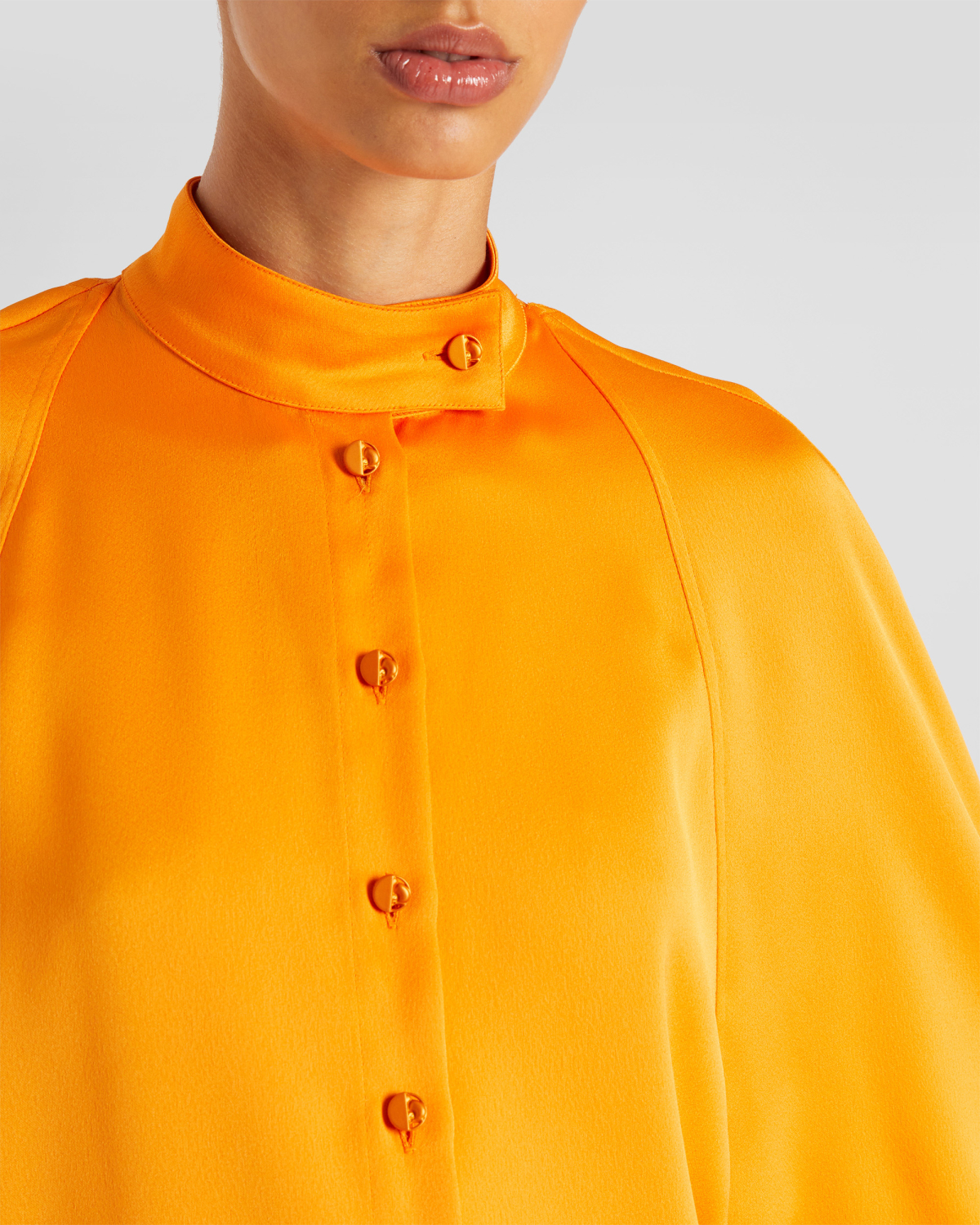 Shirt with cutaway collar | | Genny