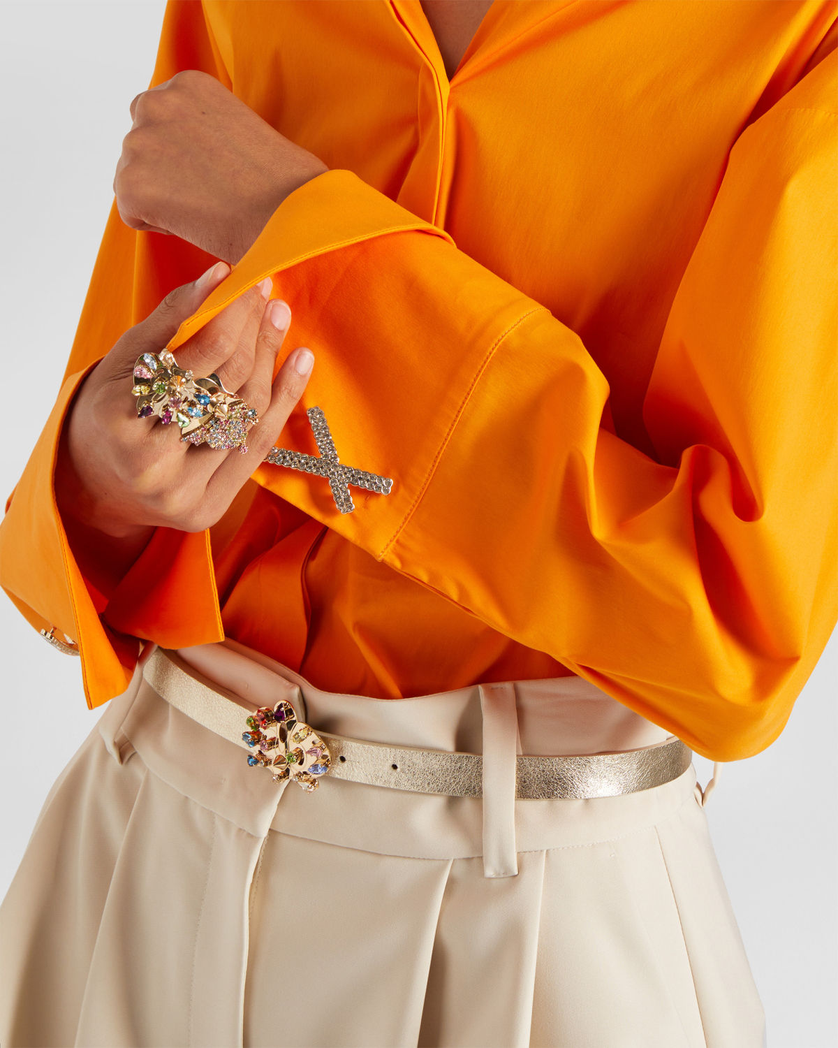 Shirt with classic collar | | Genny