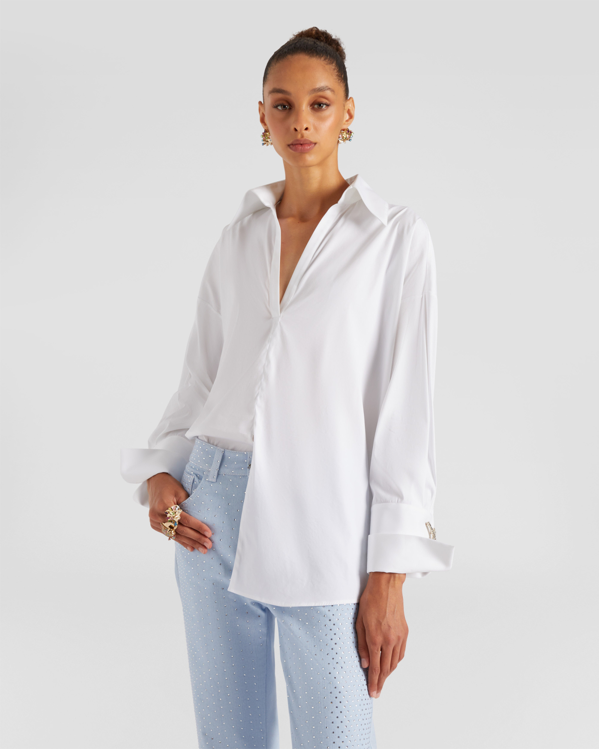 Maxi shirt top | | Genny