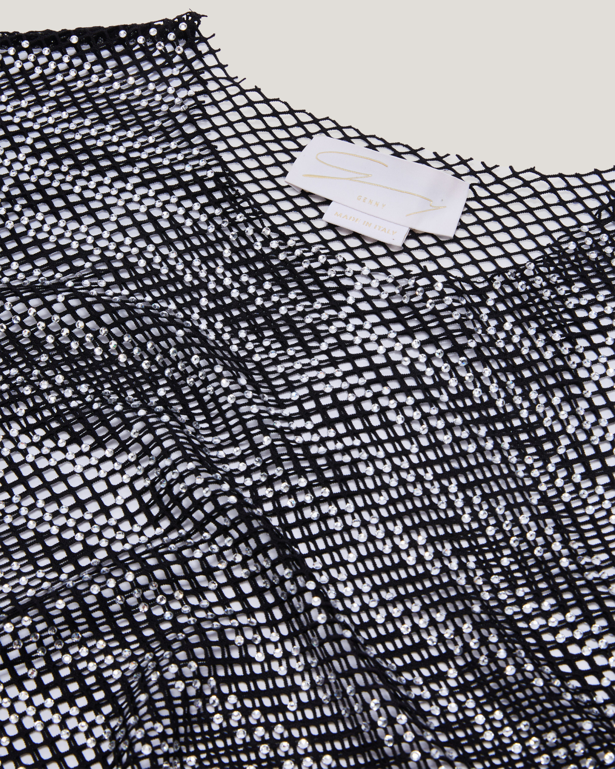 Striped mesh rhinestone dress | Ricercabili, Dresses & Jumpsuits, Evening and Cocktail dresses, Ready to Wear | Genny
