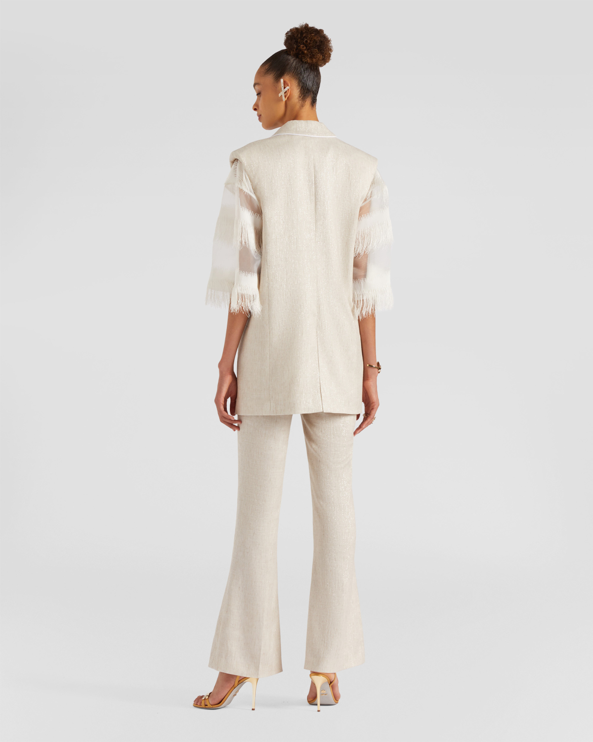 Jacquard vest | | Genny