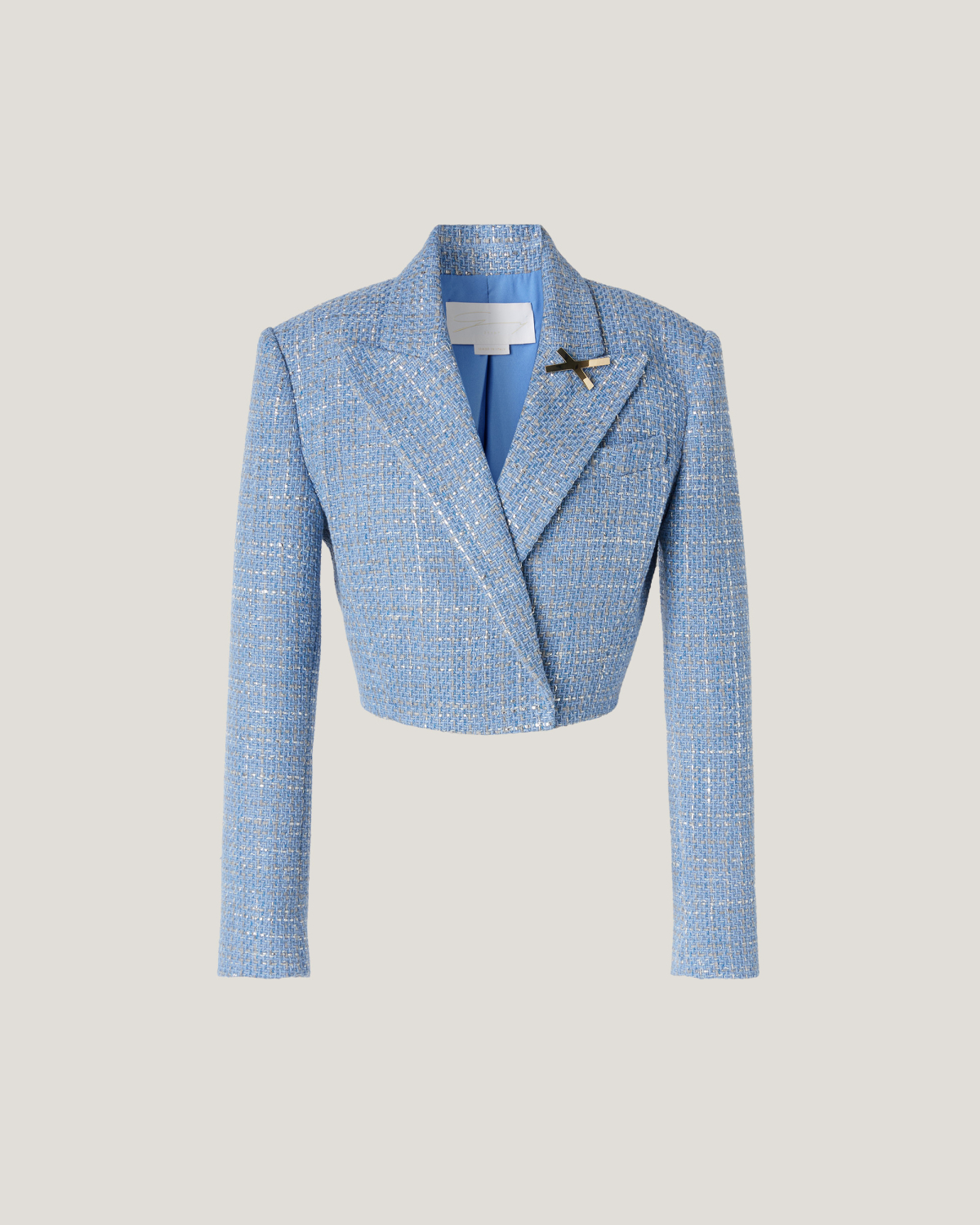 Cropped tweed jacket | | Genny